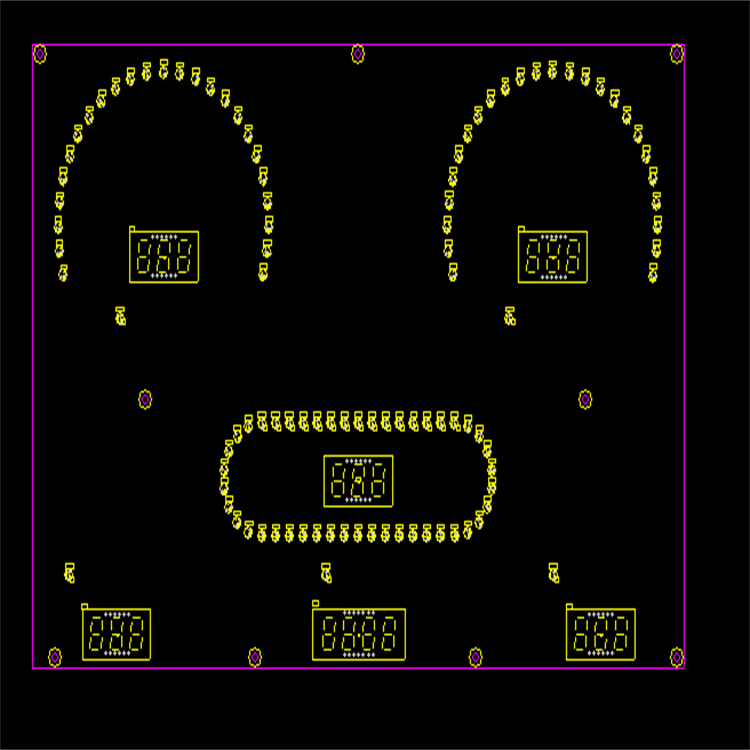LED显示屏线路板抄数